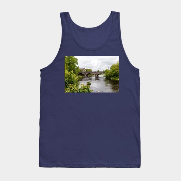 River Kent, Kendal, Cumbria, UK Tank Top by tommysphotos